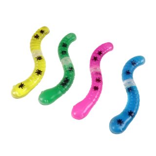 Obrázek z Had mačkací s mouchami 25cm 4 barvy 